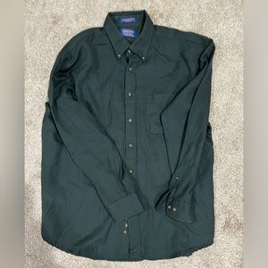Pendleton 100% wool shirt AS IS, size XL, has been patched .